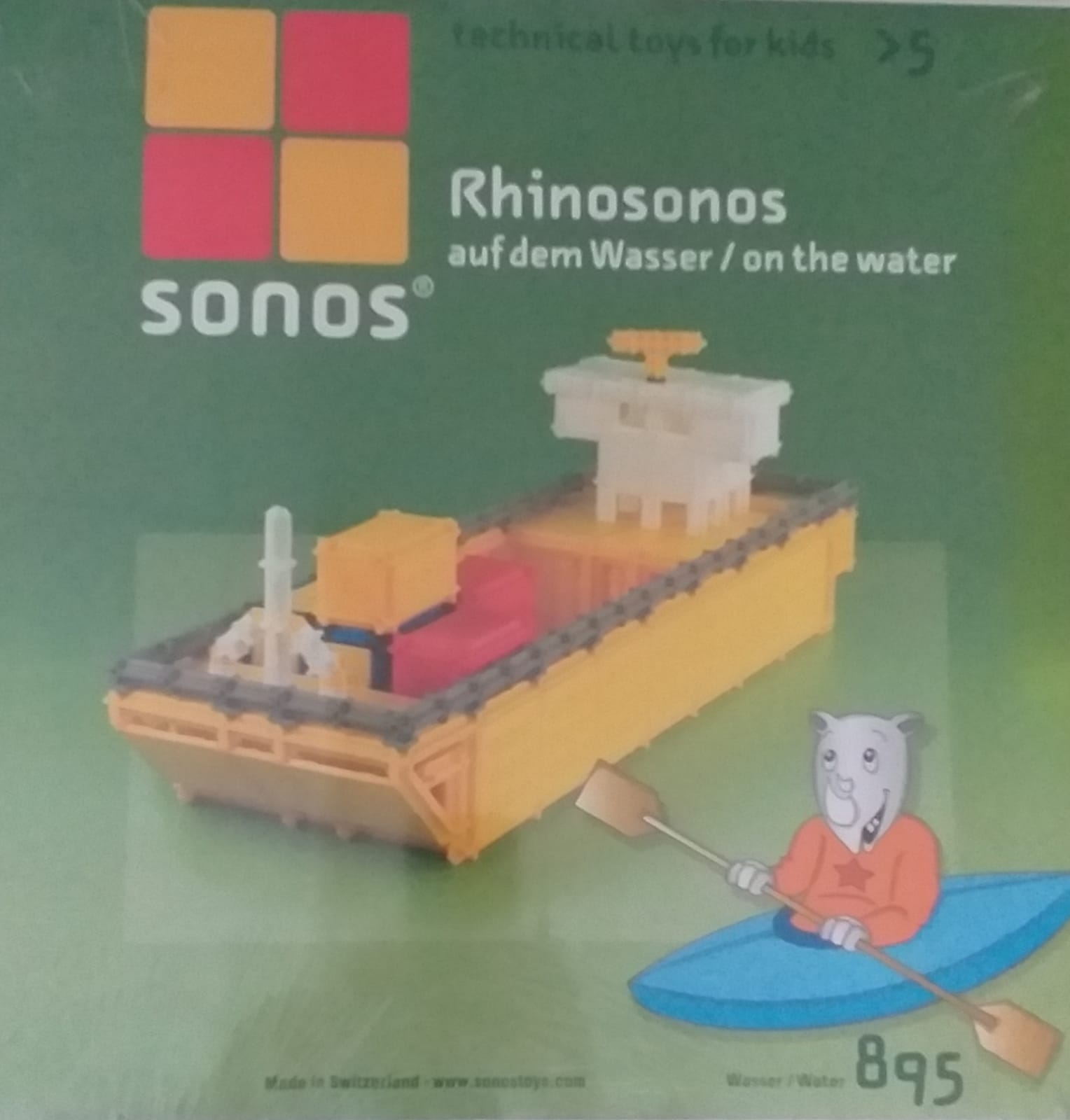 Super Sonos - Containerschiff 895 Teile